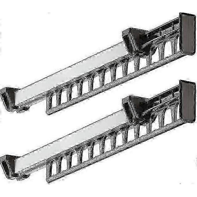 Coat Rack Wardrobe Pull Out Sliding Wardrobe For Clothes Hanger Coat Rack Support For 12 Hangers Length 315 Mm Set Of 2