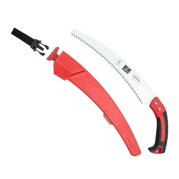 EZ Kut Kamikaze Max Saw Curved Blade with Scabbard - 19.3 Inch Heavy Duty Pruning Saw - Carbon Hardened Steel Japanese Technology- Best Pruning Saw fo