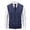 Dark Blue, variant on Turilly Men's Sweater Sleeveless Fleece Lined Button Front Cardigan Vest Sweater Knit Warm Layering Essential Fall Top