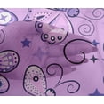 thumbnail image 5 of oneOone Viscose Chiffon Dusty Purple Fabric Butterflies Craft Projects Decor Fabric Printed By The Yard 42 Inch Wide-VK, 5 of 6