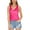 Hot Pink, variant on NeedBo Women's Silk Satin Tank Tops V Neck Camisole Sleeveless Casual Blouses Basic Tank Shirt, Red XS