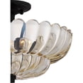thumbnail image 5 of Whitecap 4-Light Mottled Cocoa Semi-Flush Mount, 5 of 5