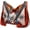 Multicolor2, variant on ZhangBaoLin Hobo Bag for Women Canvas Totes Shoulder Largr Capacity Crossbody Bag Tassels Handbag Top Handle Bag
