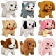 thumbnail image 1 of Juguete electrónico de peluche para perros que camina y ladra, interactivo, con correa de control remoto, para niños pequeños, 1 of 5
