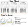 thumbnail image 2 of Bras Under $5! Cagogo Front Closure Bras for Women No Underwire Full Coverage Push Up Wireless Plus Size Bras Supportive Comfy Everyday Bras Brasier Sin Varillas Para Mujer, 2 of 2