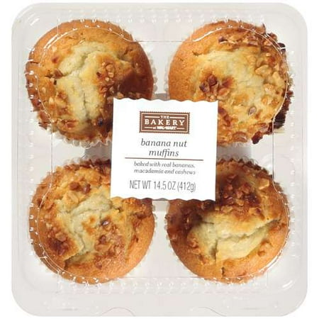 Freshness Guaranteed Banana Nut Muffins