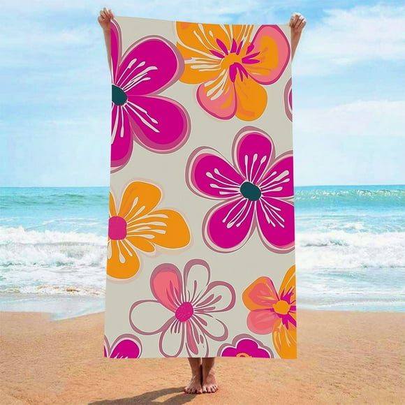 Camisones sin mangas con estampado de verano para mujer, batas de baño, toallas de playa, batas de poliéster