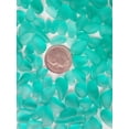 thumbnail image 3 of 30 Pieces Sea Glass Beads/Beach Glass Beads No Drilled for Jewelry Making (Teal, Small(8-12mm Length)), 3 of 6