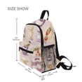thumbnail image 3 of FORMRS Kids School Backpack with Front Zippered Pocket 12" Student Travel Daypack, Purple Jam Jars, 3 of 6