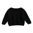 thumbnail image 1 of Les Garçons Tout-Petits Filles Tricot Pull Sweat Oversize Automne Hiver Pulls, 1 of 6