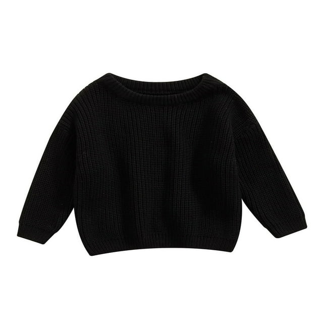 Les Garçons Tout-Petits Filles Tricot Pull Sweat Oversize Automne Hiver Pulls