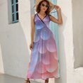 thumbnail image 2 of Mermaid Fish Scales Sleeveless Dress Female Clothing Dress Women Summer 2025 Dress, 2 of 7
