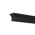 thumbnail image 3 of The Henry 48" Shelf or Mantel Shelf MDF Black Paint, 3 of 5
