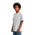 thumbnail image 5 of Zfeel Kids Breathable Moisture-Wicking T-Shirt, Comfortable Short Sleeve Casual Tee, Silver, XS, 5 of 6