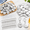 silver, clear-Classic-100, variant on 100 Sets 58mm/2.25"on Maker Supplies Classic Bottle Opener