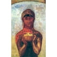 thumbnail image 2 of Redon, Odilon 10x14 White Modern Wood Framed Museum Art Print Titled - The Cup of Mystery, 2 of 4