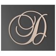 thumbnail image 6 of Wooden Letter D, Wooden Wall Hanging, Large Wooden Letters, Cursive Wood Letter, 6 of 9
