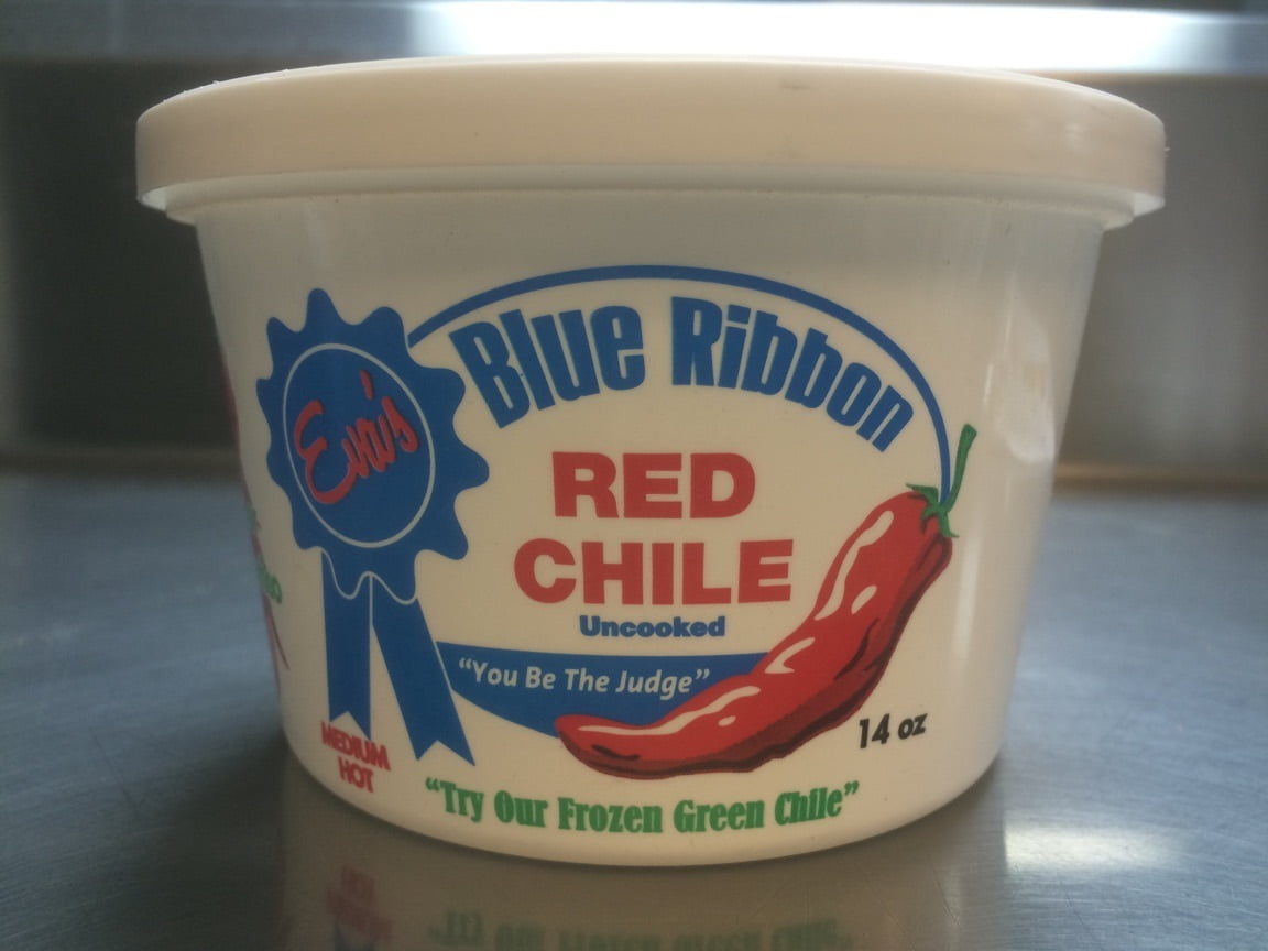 Evas Green Chile Eva's Red Chile Puree 14 Oz