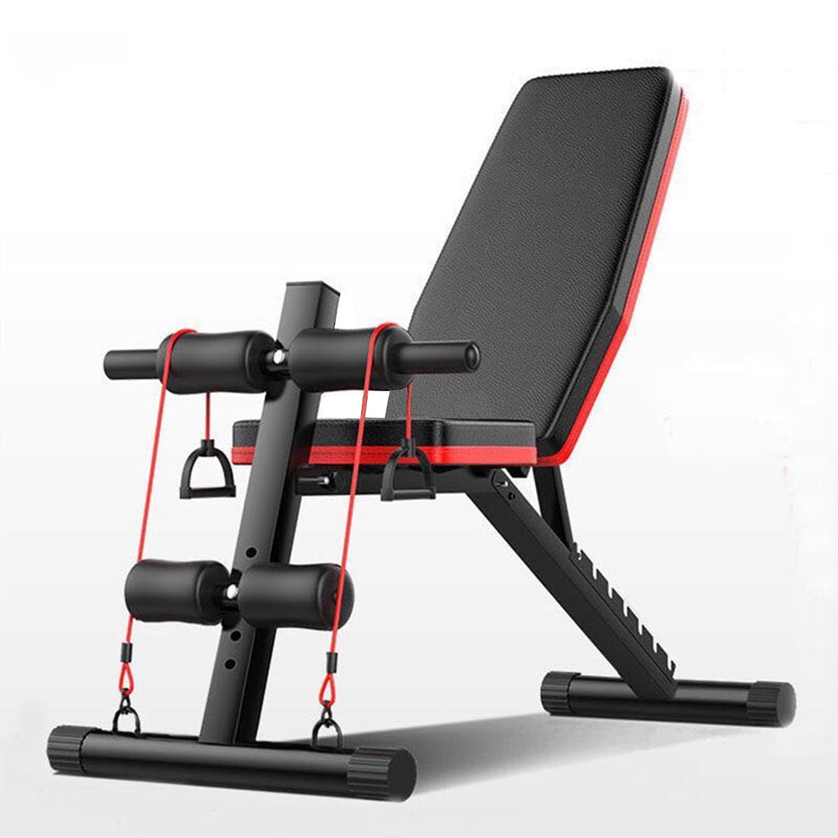GYMENIST Exercise Bench Adjustable Foldable Compact and Easy to Carry NO Assembly Needed