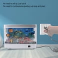 thumbnail image 4 of Luz Nocturna De Peces De Acuario, Imágenes Dinámicas En Movimiento Lámpara Sensorial Artificial Para Sala De Estar, Oficina, Ambiente Sereno En Aguas Profundas Con Peces, 4 of 7