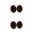 thumbnail image 4 of Almohadillas para los oídos Seitruly Gamer Reemplazo para QC35 QC15 QC25 Café+Negro 2Conjunto, 4 of 6