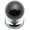 Chrome / Black, variant on Rk International CK 306 Porcelain 1" Round Ball Classic Cabinet Knob - Black