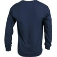 thumbnail image 4 of Gildan Mens Ultra Cotton Long Sleeve T-Shirt

, 3XL, Navy (Pack of 10) 10 Navy, 4 of 7