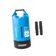 thumbnail image 2 of Bolsa seca impermeable, bolsa de almacenamiento portátil e impermeable para esquí, navegación y rafting. 20L Azul, 2 of 9