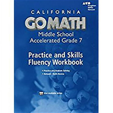 Go Math! Practice Fluency Workbook Accelerated 7, (Paperback)