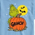 thumbnail image 2 of The Grinch  - Grinch And Pumpkin  - Men's Short Sleeve Graphic T-Shirt, 2 of 5