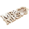 thumbnail image 6 of Wooden Picture Frame Heart Shaped MR MRS Waterproof Antiwear Romantic Desk Photo Frame for Anniversary Wedding Birthday, 6 of 21