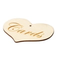 thumbnail image 4 of DIY Cartes en Bois Signe Mariage Fête Table Debout Tableau Suspendu Décoration, 4 of 9