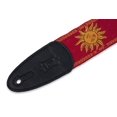 thumbnail image 2 of Correa para guitarra Levy's Leathers MPJG-Sun-Red de 5 cm de ancho, 2 of 4