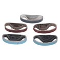 thumbnail image 1 of Assortiment de 30 bandes abrasives pour affûteur de couteaux, papier de verre, grain 80, 120, 240, 400, 800, 1000, 1/2 po, 12 po, 1 of 4