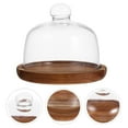 thumbnail image 2 of Cake Display Stand Covered Cake Stand Wooden Cupcake Stand Party Dessert Storage Stand, 2 of 9