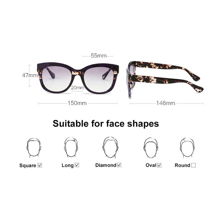 Women Men Thick BIFOCAL Reading Glasses 2.50 Green Floral  display picture 2