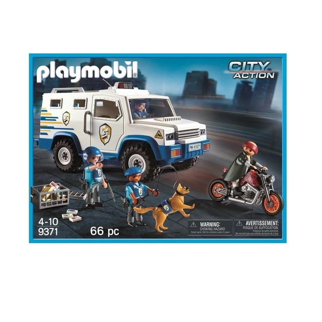 Set de Juego Playmobil Vehículo Blindado 66 Piezas