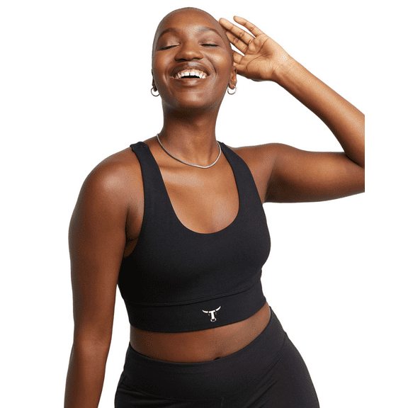 Hanes Originals Womens Longline Bralette