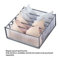 thumbnail image 4 of Yuarrent Caja de almacenamiento de sostén de tela Oxford de nailon, organizador de cajones de gran capacidad, 6 compartimentos, cajas para el Type3 NO3, 4 of 6