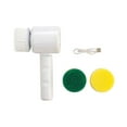 thumbnail image 2 of Cepillo eléctrico de limpieza | Limpiador portátil recargable USB – 3 cabezales reemplazables, girando 360°, limpiador de hogar, cocina y baño multisuperficie | Agarre ergonómico, almacenamiento, 2 of 9