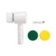 thumbnail image 2 of Cepillo eléctrico de limpieza recargable de mano | Raspador multiusos 3 cabezas reemplazables, potente giro de 360°, diseño portátil ligero, carga USB | Baño, cocina, zapatos, azulejos, fregadero, 2 of 9