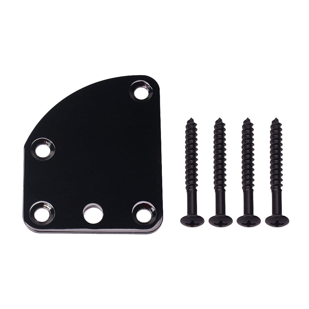 Triangle 5 Holes Electric Guitar Neck Plate Bass Guitar Neck Strength