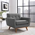 thumbnail image 5 of Hawthorne Chaise d'Appoint Rembourrée de la Collection en Gris, 5 of 5