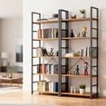 thumbnail image 3 of Heavy Duty Garage Rack, Home Office Book Shelf, Freestanding Industrial Storage Organizer for Bedroom Home Office Kitchen Living Room, Storage Racks, 3 of 5