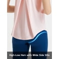 thumbnail image 5 of BALEAF Women's Workout Tops Racerback Sleeveless Running Athletic Tank Tops Quick Dry Shirts for Sports GYM Exercise Light Pink L, 5 of 7