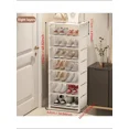 thumbnail image 5 of 1pc Simple Multi-Tier Shoe Rack - Modern Vertical Storage Cabinet, Dust-Proof Entryway Organizer - Space-Saving for Home Entrance/Bedroom, 5 of 9