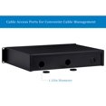 thumbnail image 4 of RackPath 2U Rack Mount Drawer for 19 Inch AV/Network/DJ Equipment Racks or Cabinets with Lock and Key Black, 4 of 6