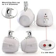 thumbnail image 7 of PYLE PLMRWB65LEW - Dual Marine Wakeboard Water Resistant Speakers, Built-in Programmable Multi-Color LED Lights, 6.5'' Tower Speakers, 200 Watt, Remote Control, White, 7 of 7
