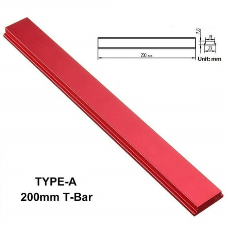 

100-450mm Aluminium Alloy T-track/T-Bar Slider Miter Jig DIY Woodworking Tool