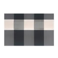thumbnail image 1 of Mantel Individual Mainstays 30x45 cm Rectangular Blanco y Negro, 1 of 4